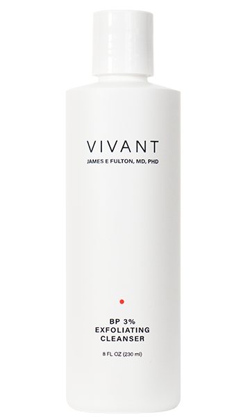 Vivant BP 3% Exfoliatong Cleanser 8 oz