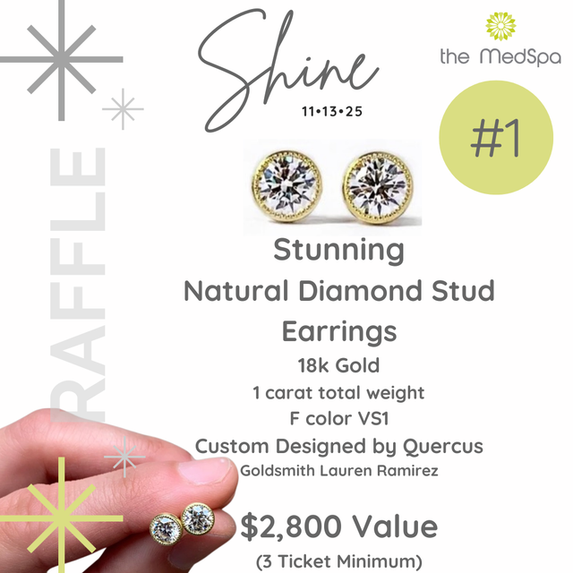 Quercus Raleigh Diamond Earrings